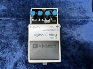 [ operation goods ]BOSS Boss DD-3 Digital Delay Delay Boss navy blue effector 