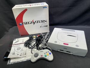 SEGA SATURN セガサターン ゲーム機 セガ テレビゲーム機 本体 元箱あり 説明書 SS 0515-311(10)