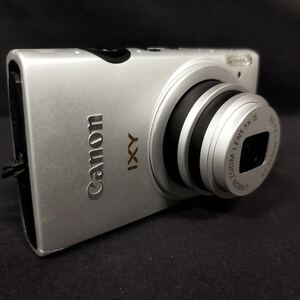 【動作品】Canon IXY コンパクトデジタルカメラ IXY220F シルバー 0517-112(6)