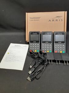 【通電確認のみ】ARRIS Touchstone Cable Modem　カードリーダー MP200 0501ー03(6)