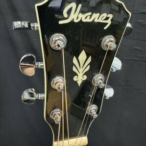 【ジャンク】IBANEZ (アイバニーズ) AEG10II BK-3R-02 エレクトリックアコースティックギター ソフトケース付き0506-011(20)の画像5