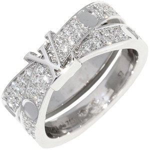  Louis Vuitton кольцо K18WG diamond 104P(0.90ct)du-bru Anne план to кольцо полный pave diamond Q9L67F
