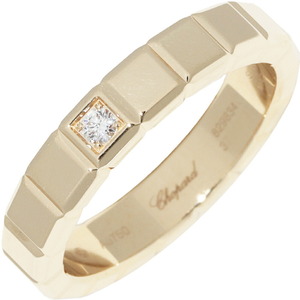  Chopard кольцо K18YG diamond 1P(0.03ct) лёд Cube кольцо 829834-0069