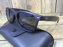 500円スタート◆正規極美品　レイバン　サングラス　RB2132-F　Ray-Ban New Wayfarer ニューウェイファーラー　601-S/78_画像2