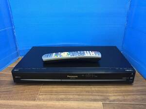 パナソニック DVD/HDDレコーダー DMR-XW120 純正リモコン付　中古品2054