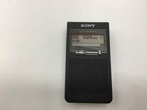 SONY ポケットラジオ XDR-63TV 本体のみ 中古品2071_画像1