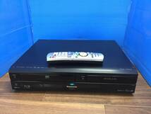 パナソニック VHS一体型 ブルーレイレコーダー DMR-BR670V リモコン付　中古品2181_画像1