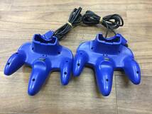 NINTENDO NINTENDO64 コントローラー NUS-005 ２個 中古品2251_画像2