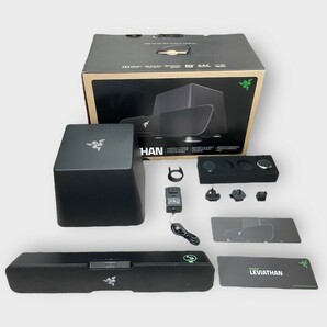 Razer Leviathan サブウーハー付デジタルサウンドバー RZ05-01260100-R3A1 ブラックの画像1