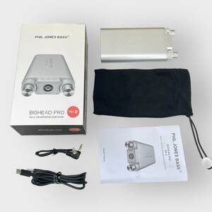 [1000 jpy exhibition ]* beautiful goods * PHIL JONES BASS BIGHEAD Pro Ver.2 mobile * headphone amplifier 