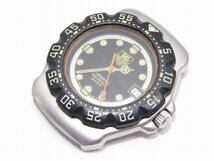 1円スタート 稼働品 TAG HEUER タグホイヤー フォーミュラ1 プロフェッショナル 200M 本体のみ WA1216 黒文字盤 クォーツ ボーイズ腕時計_画像1