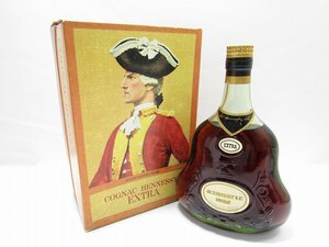 ◆1円スタート 未開栓 JA's Hennessy ジャズ ヘネシー EXTRA エクストラ コニャック ブランデー グリーンボトル 金キャップ 700ml 40度