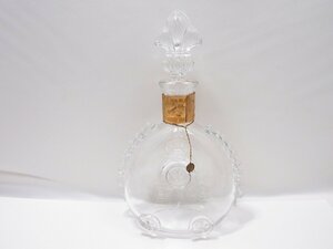 1円スタート REMY MARTIN レミーマルタン ルイ13世 空瓶 ボトル 容器 Baccarat バカラ クリスタル 替え栓付き