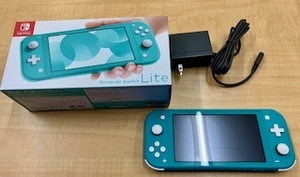 3859■　Nintendo Switch Lite ターコイズ ニンテンドースイッチ ライト 本体 任天堂 ニンテンドー ゲーム機 