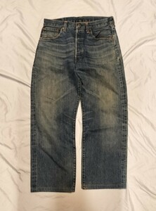  Levi's 501XX American made w33 baren sia factory 555 big E red ear LEVI*S jeans Denim pants cell bichi American Casual 