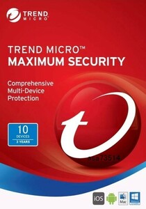 『即納・サポート』3年10台 英語版 ウイルスバスター クラウド 最新バージョン17.8(2024年) ダウンロード版 トレンドマイクロ(TREND MICRO)