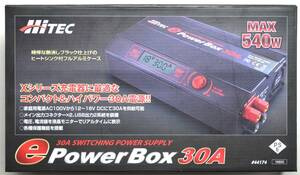 *. such!!! HITEC ( high Tec ) stabilizing supply [e Power Box 30A] #44174 U navy blue RC *.sw