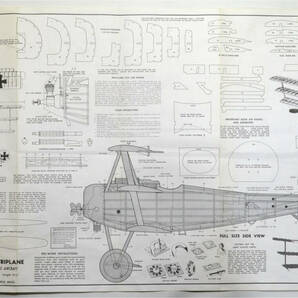 ☆彡 こんな!!!!Guillow's製 Fokker Dr-1 三葉 ゴム動力模型飛行機バルサキット .02 エンジン R/C ☆彡nsの画像6