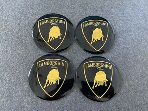 Lamborghini ランボルギーニ用 キャップシール 56.5mm ホイールセンター 4枚入★439