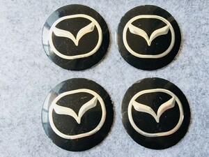 マツダ MAZDA用 キャップシール 56.5mm ホイールセンター 4枚入★46