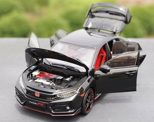 ▲全開閉！2020！金属製！LCD 1/18 ホンダ Honda Civic シビック Type R タイプ R 無限 FK8 Mugen 黑 新品