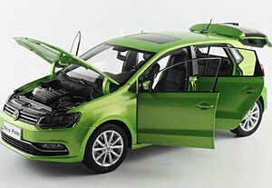 ▲入手困難！Green！VW特注 1/18 Volkswagen フォルクスワーゲン ポロ New Polo 2016 新品