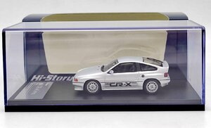 ▲入手困難！Silver！Hi-Story 1/43 ホンダ Honda CRX CR-X 新品