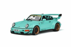 ▲超希少！Blue！世界限定！GT-Spirit 1/18 ポルシェ Porsche 911 964 RWB RAUH-Welt GT875 新品 930