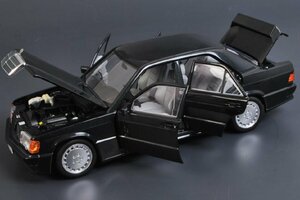▲超希少！Wing！黑！NOREV 1/18 メルセデスベンツ Benz 190E 1984 新品 ノレブ