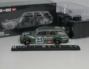 ▲超希少！限定品！MINIGT 1/64 Datsun KAIDO 510 Wagon CARBON FIBER V3 KHMG076 Kaido House 新品 MINI GT