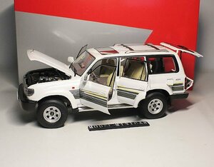 ▲入手困難！白！KENGFAI 1/18 トヨタ LAND CRUISER ランドクルーザー LC80 新品