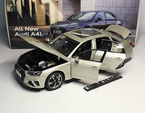 ▲超美品！Gold！全金属！AUDI 特注！1/18 アウディ ALL NEW A4L A4 2020 新品