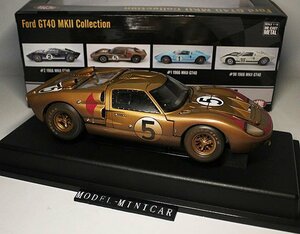 ▲全開閉！Dirty Version！入手困難！ACME 1/18 Ford フォード GT40 MKII from 1966 Le Mans 24 Hours GULF #5 新品