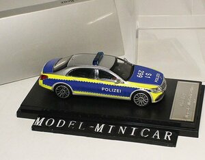 ▲限定品！MASTER 1/64 BENZ メルセデスベンツ マイバッハ MAYBACH S CLASS Police Car