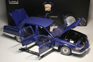 ▲新品！Blue！限定品！CADILLAC特注！1/18 キャデラック Cadillac Fleetwood 1993 青