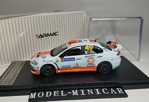 ▲超希少！Tarmac Works 1/43 三菱 LANCER エボリュ EVO X Rally Finland 2010 #49 TW