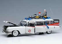 ▲入手困難！ELITE ホットウィール 1/18 ゴーストバスターズ Ghost Busters ECTO-1 アフターライフ プラズマ HOT WHEELS_画像1