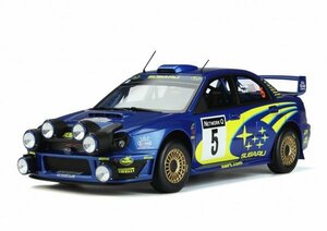 ▲超希少！限定品！OTTO 1/18 スバル Subaru インプレッサ impreza WRX STI 青 #5 新品 OT391