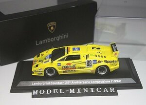 ▲Lamborghini 1/43 ランボルギーニ COUNTACH カウンタック25th 25 Anniversario 25周年記念