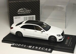 ▲世界限定520台！Almost Real 1/43 BENZ メルセデスベンツ マイバッハ MAYBACH Brabus ブラバス 900 S CLASS 白