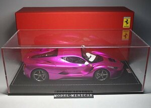 ▲最後1台！世界限定！超貴重な！MR 1/18 ラ・フェラーリ Ferrari LaFerrari F70 新品 FLASH PINK