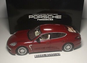 ▲PORSCHE特注！1/18 ポルシェ Panamera パナメーラ 赤