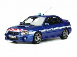 ▲超希少！限定品！OTTO 1/18 スバル Subaru インプレッサ IMPREZA STI WRX GENDARMERIE 2006 OT948