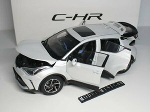 ▲超希少！白！Toyota特注！1/18 トヨタ C-HR CHR 2022 新品