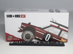 ▲超希少！限定品！MINIGT 1/64 日産 Datsun KAIDO 510 Wagon Kaido GT Surf Safari RS V2 Kaido House #0 新品 MINI GT 054