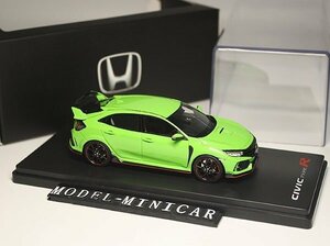 ▲超希少！HONDA 1/43 ホンダ Civic シビックType R タイプ R 無限 FK8 Mugen GREEN