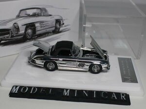 ▲入手困難！Chrome！FeelLike 1/64 メルセデス ベンツ Benz 300SL Roadster 300 SL 新品