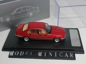 ▲入手困難！限定品！DCM 1/64 BMW E32 7-Series 赤 新品