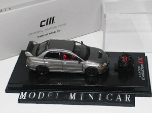 ▲超希少！Engine Edition！CM 1/64 ランサーエボリューション Mitsubishi Lancer EVO IX 9 新品