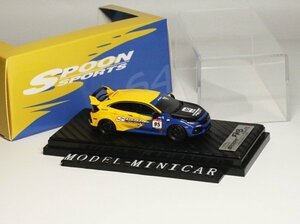 ▲最台1台！限定品！ YMODEL 1/64 ホンダ Honda Civic シビックType R タイプ R 無限 FK8 Mugen Spoon Sport 新品